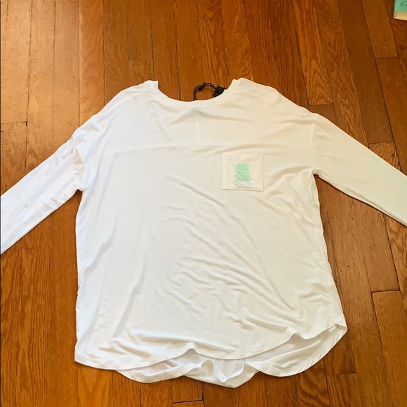 Soulcycle white long sleeve top *NEW WITH TAGS* - Picture 4 of 10